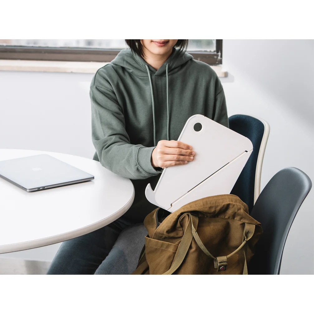 CBS Držiak na notebook Oripura skladací biely
