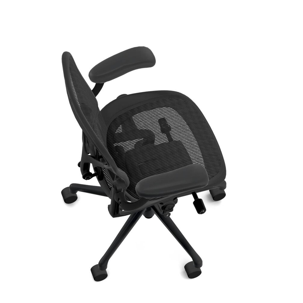 Herman Miller Aeron veľkosť B black edition