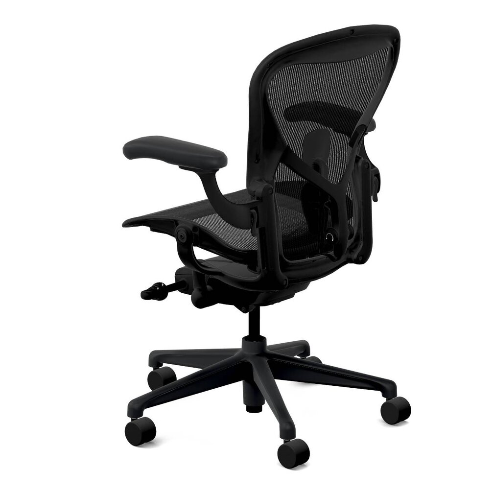 Herman Miller Aeron veľkosť B black edition