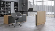 Manažérsky stôl výškovo nastaviteľný MOTION Executive